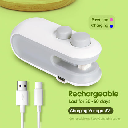 Mini Bag Sealer 2 in 1 Seal & Cutter Heat Sealers