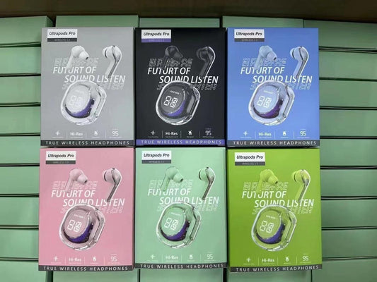 Ultra Pods Pro Earbuds With Display